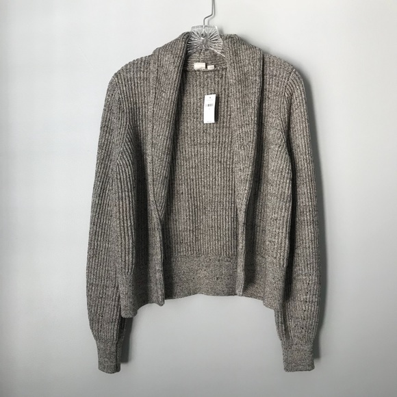 GAP Sweaters - 🌟GAP Shawl Collar Cardigan Blouson Sleeves Sz S